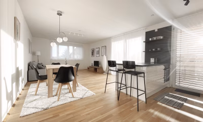 SPACIOUS, BRIGHT AND MODERN THREE BEDROOM APARTMENT IN VIENNA